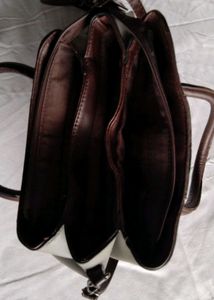Gray Satchel Bag