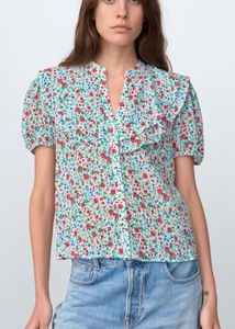 Zara Floral Top Size s