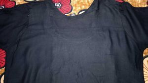 Embroidered Black Kurti