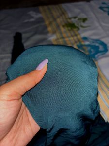 💚 Elegant Dark Green Mesh Top.NOT WORN EVEN ONCE.