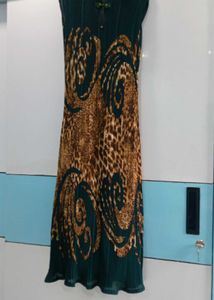 Unique Vintage Print Dress