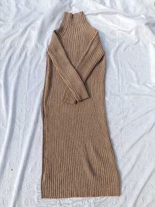 Elegant Knit Midi Dress