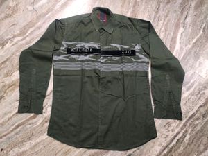 Dark Green Shirt