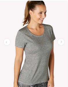 Gray Athletic T-Shirt