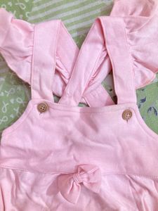 Pink Ruffle Romper