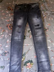 I Sale Like New Charcoal Colour Funky Pant