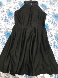 Black Halter Neck Dress