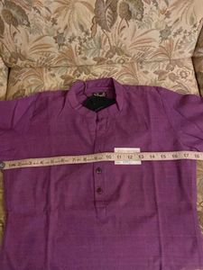 Purple Cotton Top