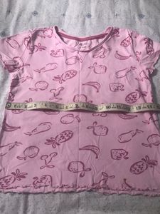 Cute Fruit Print T-Shirt