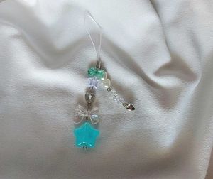 AQUA 💚💙 PHONE CHARM