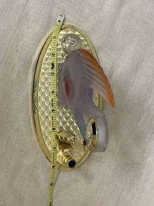 Fish &amp; XINJIN Clock Showpiece