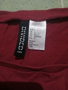 Oversized Cropped Red Sweatshirt/ Hoodie