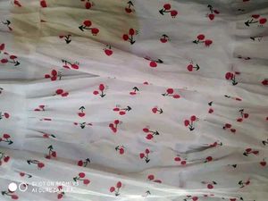 Pinteresty Style Printed Cherry Skirt