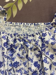 floral print crop top