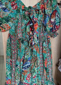 Boho Print Maxi Dress