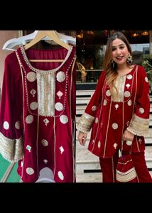 New Standard Bollywood Stayle Beautiful Cord Set f
