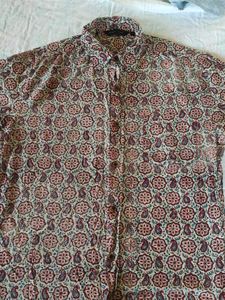 Patterned Men&#39;s Shirt