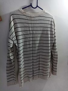 Striped Knit Sweater