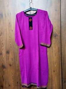 Women Purple Kurti