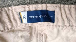 Wide Leg Mens Trousers, Size 36