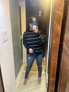 Worn Once Denims On My Birthday- Stretchable