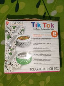 Insulated Adjustable Tiffin Lunch Box
