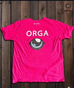 Gildan Pink Graphic T-Shirt