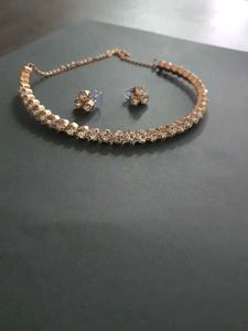 Rose Gold Choker Set