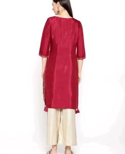 Aurelia Maroon Kurta