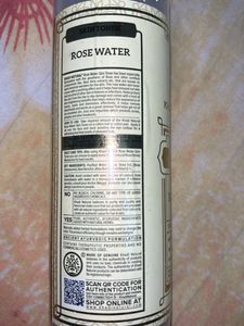 Khadi Rose Water Toner