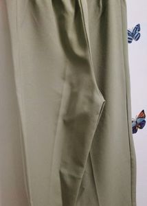 Neu World | Aesthetic Olive Green Trousers