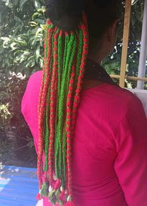 Handmade Unique Tribal boho/Hair strings