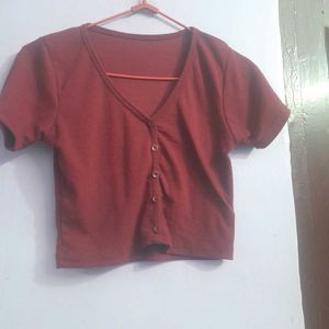 on sale !!! cute crop top and jeans