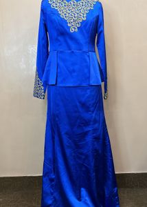 Navy Blue Gown