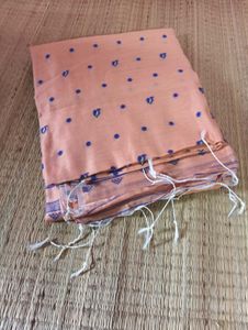 New Single Piece Cotton Silk Saree Without Blouse