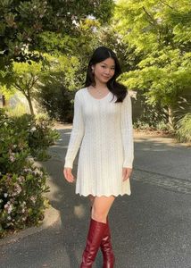 Knit Sweater Dress