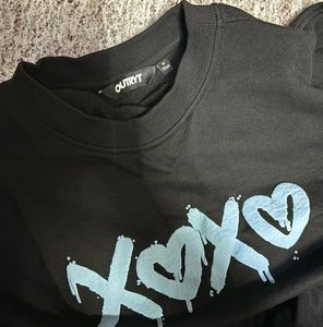 XOXO Black Pullover Sweater