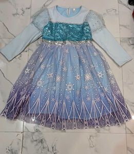 Elsa 'Frozen' Inspired Dress for winter