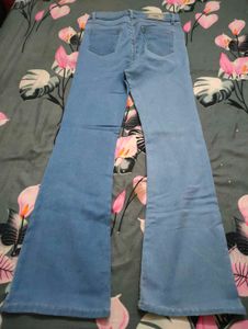 Flared Light Wash Jeans - never worn