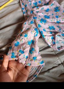 Zara Floral Print Top