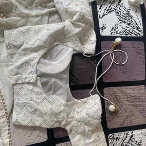 White Trending Lahenga Choli
