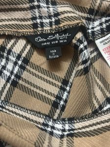 Plaid Mini Skirt