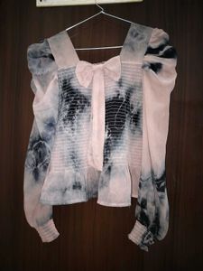Tie-Dye Bow Top