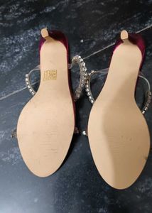 Pink Rhinestone Heels size 40