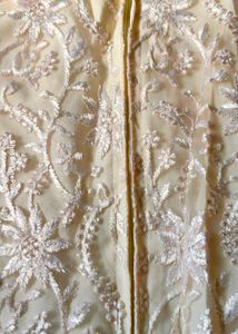 Peach Floral Embroidered Kurti