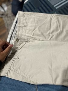 Classic Polo Khaki Casual Trousers