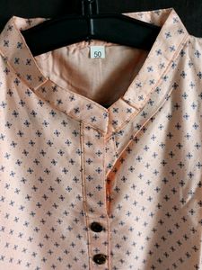 Women New Plus Size Peach Kurti Bust 46 W44 L40