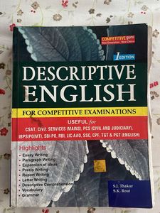 Descriptive ENGLISH