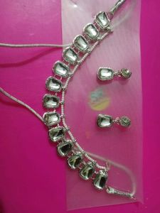 Silver Necklace Set