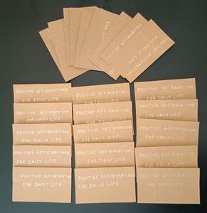 25 Positive Affirmations Cards